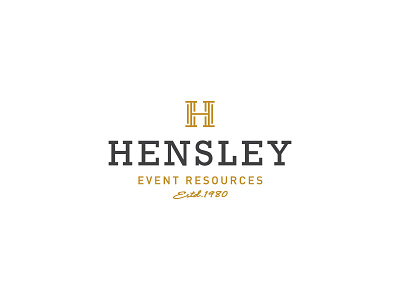 Hensley Event Resources event h icon logo luxury managment resources