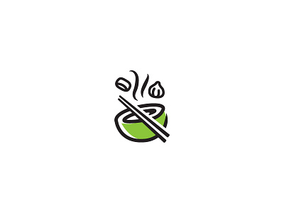 Asian Food asian bowl food green icon logo onion restaurant sticks