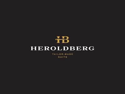 Heroldberg handmade hb icon logo made monogra needle suit tailor