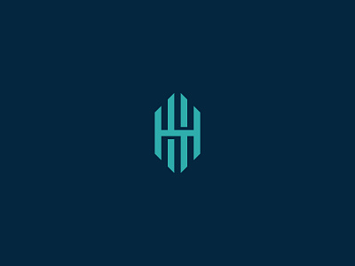 HH Monogram hh icon letters logo monogram