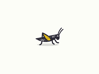 Locust cricket icon leap locust logo