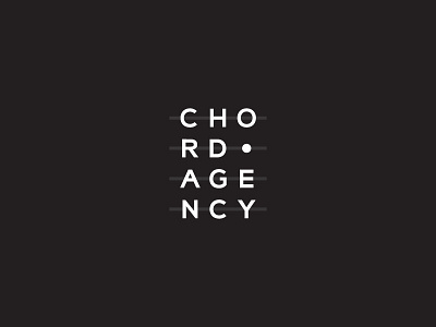 Chord Agency agency branding chord design lines logo