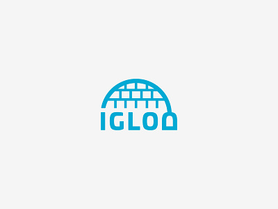 Igloo eskimo house ice icon igloo logo