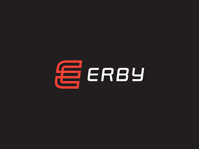 Erby brand e erby icon logo sport