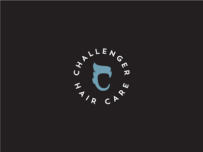 Challenger Hair Care care challenge cream hair head icon logo styling