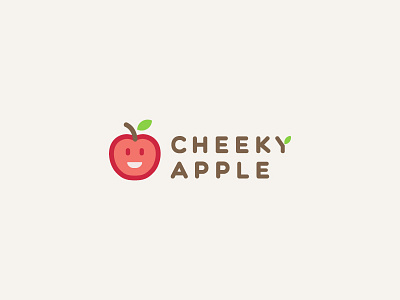 Cheeky Apple apple cheeky fashion fruit icon kids logo red