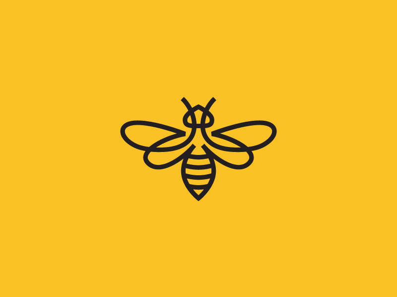 Bee by Dimitrije Mikovic on Dribbble