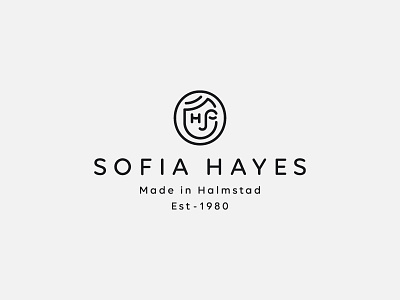 Sofia Hayes face h head icon initials logo mark portrait s sofia symbol woman