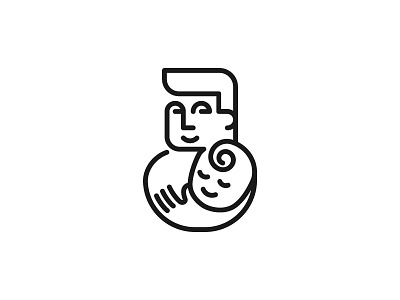 DADicated care child dad father hand human icon kid logo love mark parent people symbol