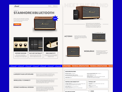 Vintage Landing Page Design