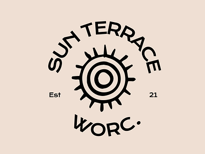 Sun Terrace - Client Logo Creation branding design icon illustration logo typography vector