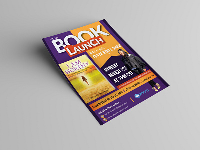 Book launch Flyer author marketing flyer author marketing flyer book launch flyer book launch flyer book release flyer book release flyer brochure design business flyer design flyer designs leaflet design poster