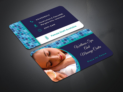 Spa and Beauty Business Card