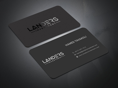 Minimalistic Business Card Design business card business card design design graphic design