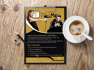 Salon Flyer Design brochure design business flyer design flyer designs graphic design poster