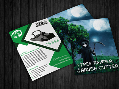 Tree Reaper & Brush Cutter Service Flyer