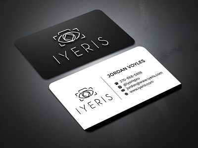 Minimalist Professional Business Card Design business card business card design corporate elegant minimalist professional