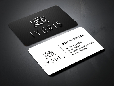 Minimalist Professional  Business Card Design