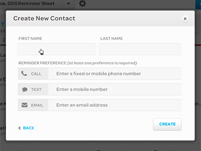 Create Contact