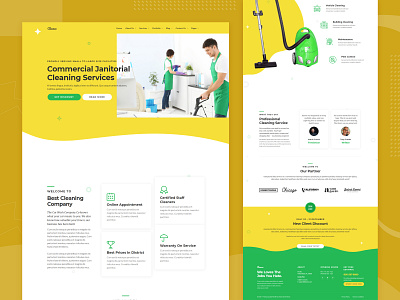 Cleaning service website build website create website elementor landing page responsive website responsive website design responsive website templates web development website design wordpress blog wordpress design wordpress development