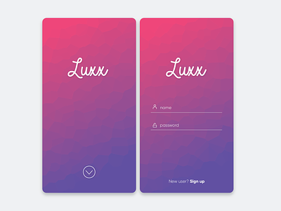 Luxx Mobile Splash Screen app branding design ecommerce graphic design illustration logo ui ux vector