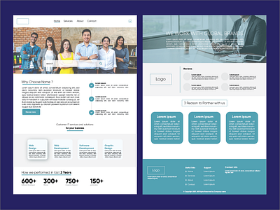 Company Website Ui branding design ecommerce graphic design ui