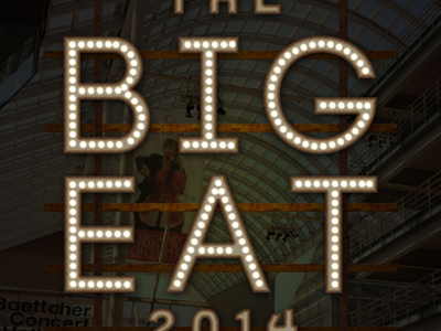 Big Eat Comp event font typography