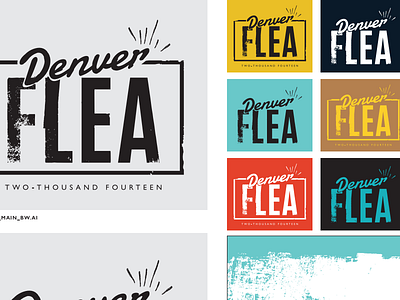 Denver Flea Style Guide brand denver logo market