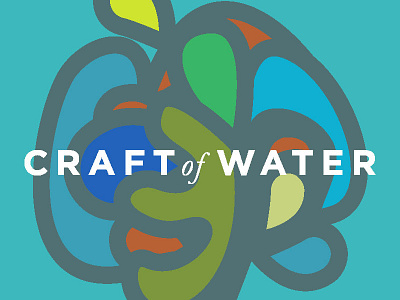 craft of water more more identity logo non profit re brand