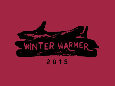 winter warmer denver illustration logo