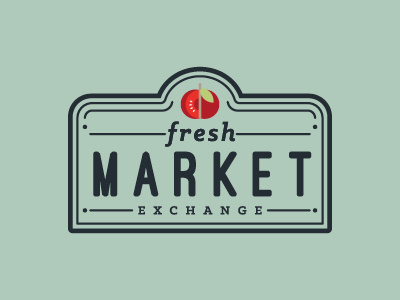 secret market denver illustration logo