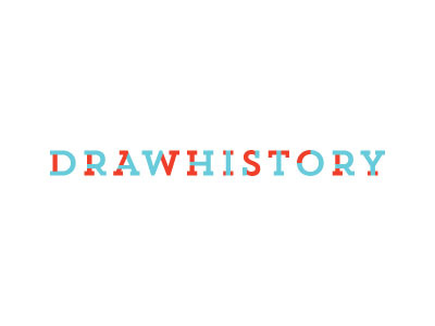 drawhistory logo comps branding comp logo