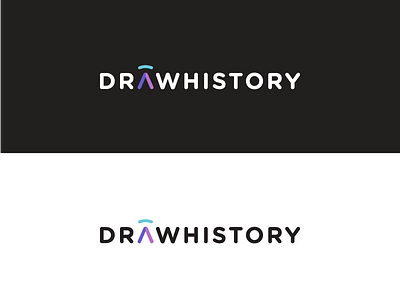 DrawHistory Logo design logo marketing nonprofit social good