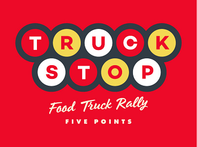 truck stop : all that and a bag of chips branding denver design food food truck logo