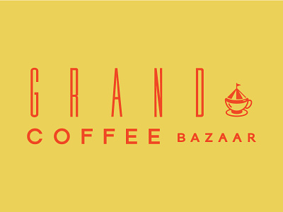 A Coffee Bazaar branding coffee denver food logo