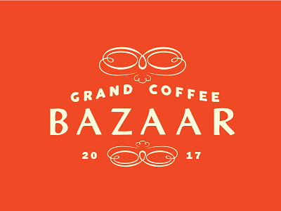 A Coffee Bazaar branding coffee denver design logo