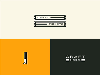 WIP :: Craft Tickets brand craft denver design events logo tickets