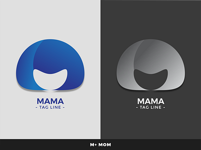 Logo Mama ( M + Mom)