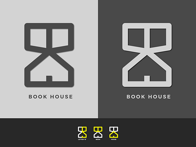 Book House Logo (or Book Home)