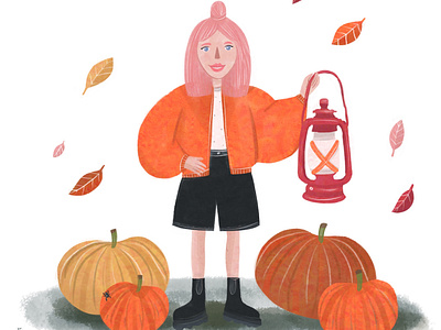 Girl in autumn 🍁