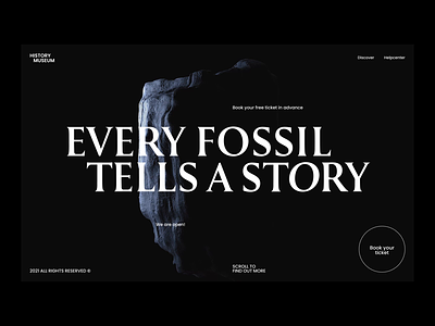 Every Fossil Tells A Story exhibition history museum science website