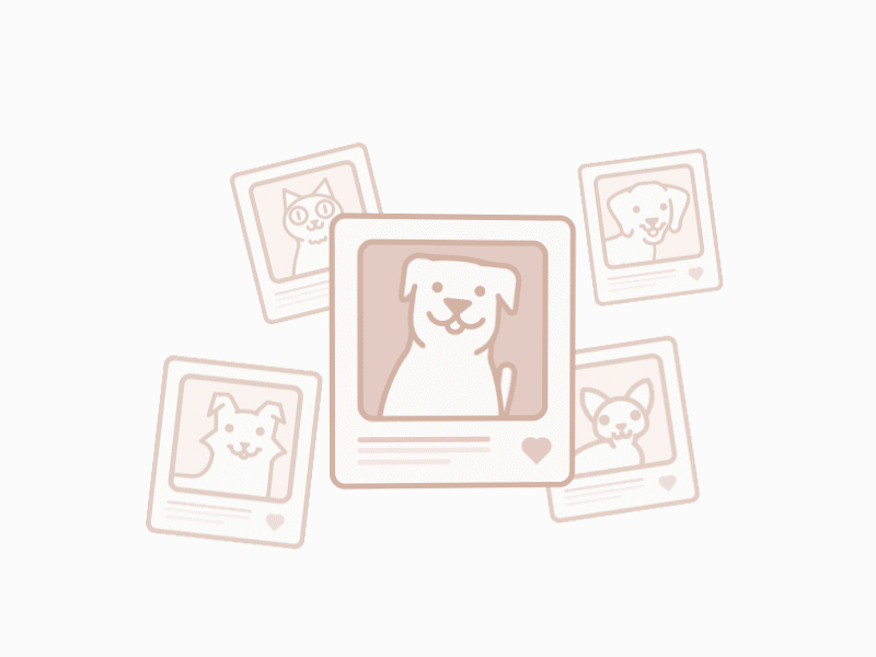 Winky dog animal cartoon cat dog illustration network pet pets pick puppy social ui