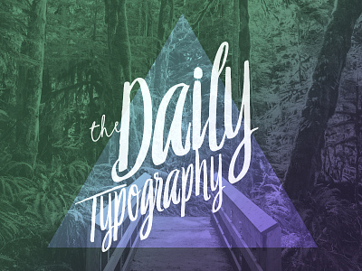 Daily Typography starts today banana design fonts type typography