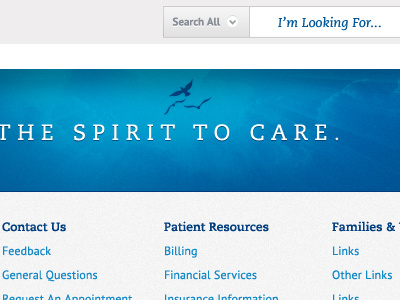 FloridaHospital.com redesign healthcare hospital web website