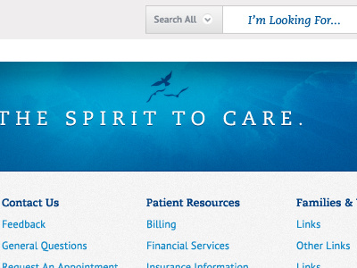 FloridaHospital.com redesign