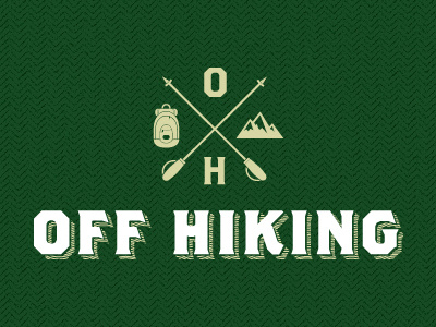Off Hiking Logo v2 icons logo