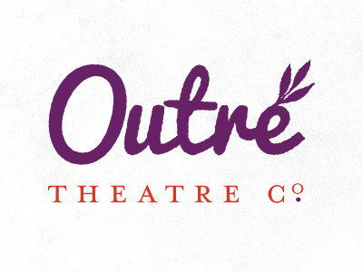 Logo for an independent theatre company logo logotype typography
