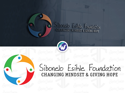 Sibonelo Esihle Foundation branding design espere camino graphic design illustration logo logodesign logos sibonelo esihle foundation warten weg