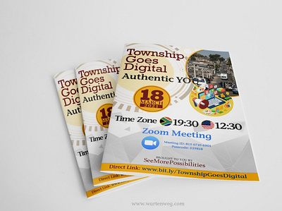 2 Township Goes Digital Authentic You branding design espere camino graphic design illustration logo logodesign logos township goes digital township goes digital warten weg