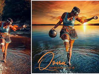 Qoma by Syanda Mculo ft Truth LK album art album cover cd cd artwork cd cover cd design cd packaging design espere camino graphic design warten weg